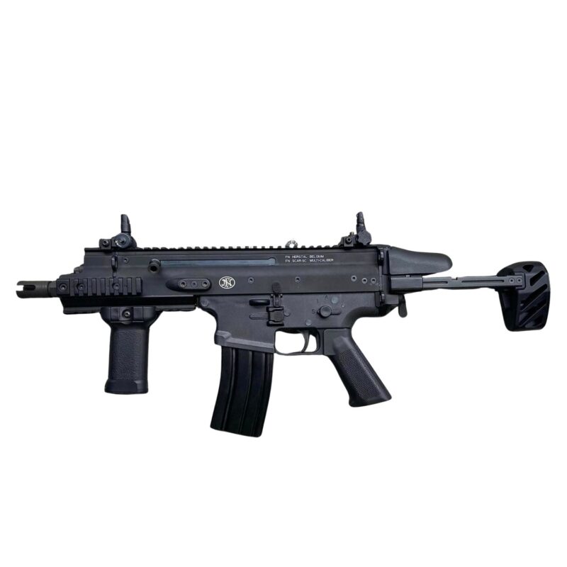BOLT FN Herstal Licensed SCAR-SC Compact PDW B.R.S.S. Siyah AEG Airsoft Tüfek - Görsel 2