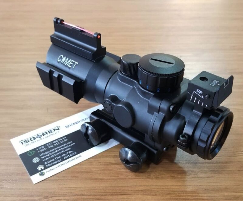 Comet 4x32 Havalı & Airsoft Uyumlu Red Dot Gez Arpacıklı Tüfek Dürbünü - Görsel 3