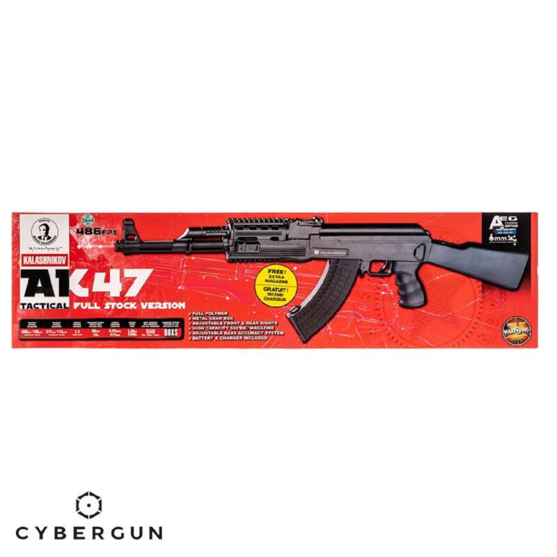 CYBERGUN AK47 AEG Airsoft Tüfek - Görsel 6