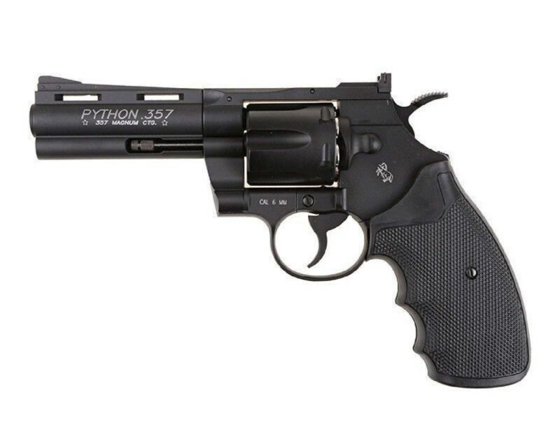 CYBERGUN Colt Python 4" CNC Siyah CO2 Airsoft Tabanca