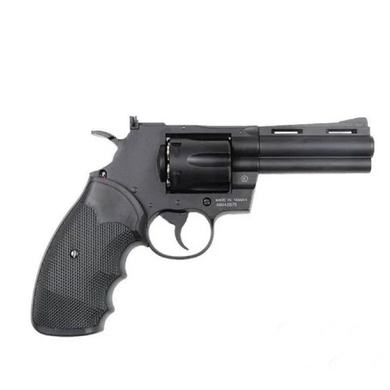 CYBERGUN Colt Python 4" CNC Siyah CO2 Airsoft Tabanca - Görsel 2