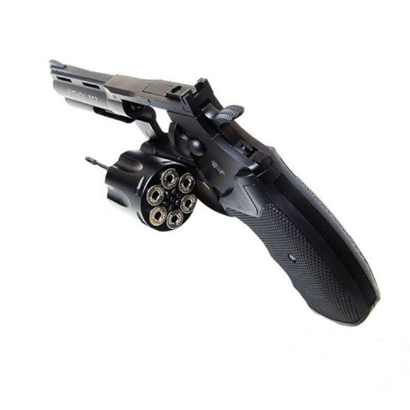 CYBERGUN Colt Python 4" CNC Siyah CO2 Airsoft Tabanca - Görsel 3