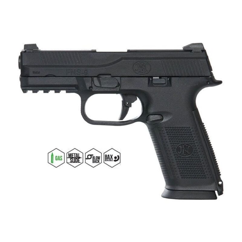CYBERGUN FN FNS-9 Mt GBB Airsoft Tabanca - Görsel 2