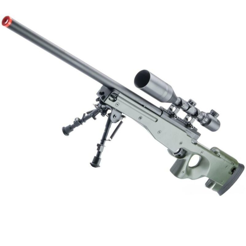 CYBERGUN Mauser Licensed Type 96 Bolt Action High Power Sniper Yeşil Spring Airsoft Tüfek - Görsel 2