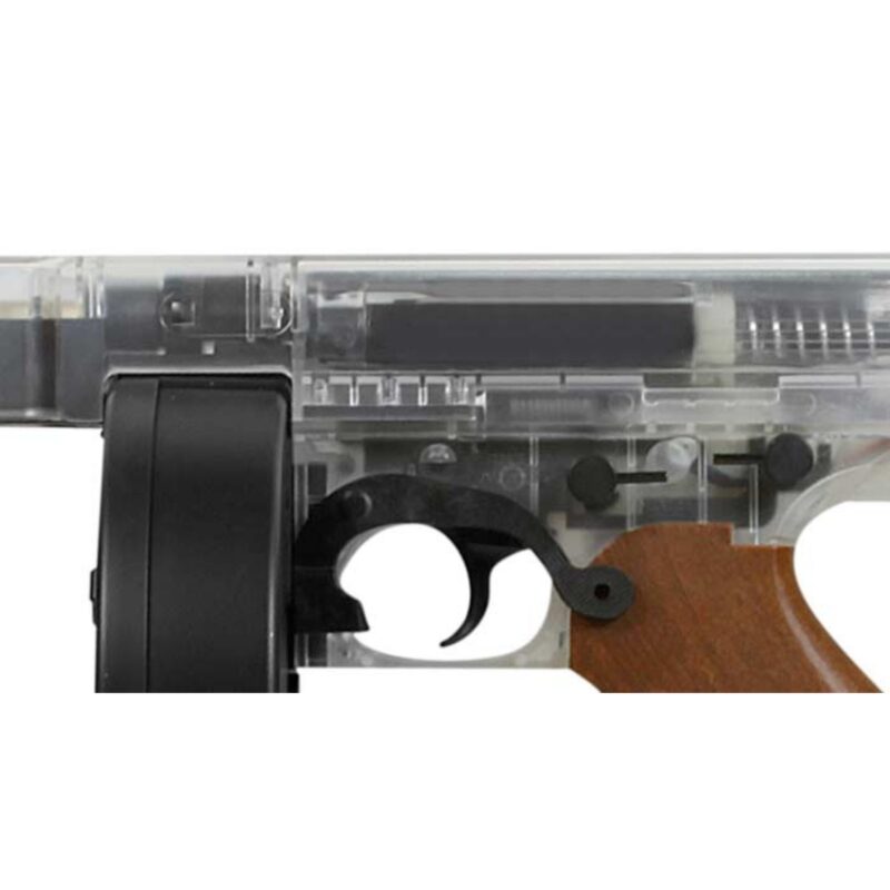 CYBERGUN Thompson M4A1 Drum Şarjör Cam Kasa AEG Airsoft Tüfek - Görsel 4