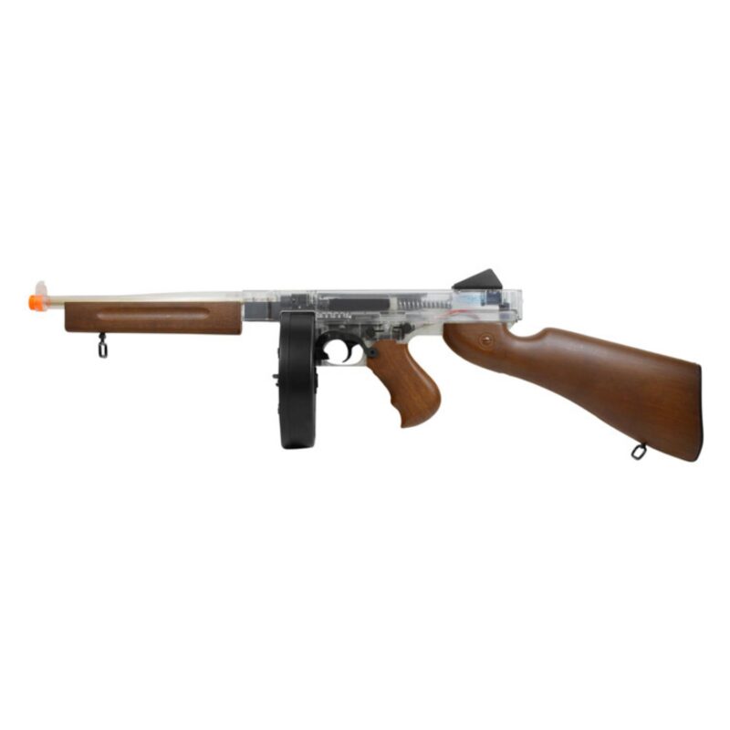 CYBERGUN Thompson M4A1 Drum Şarjör Cam Kasa AEG Airsoft Tüfek - Görsel 6