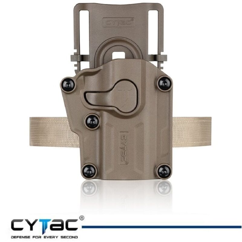 CYTAC Tan Mega-Fit Tabanca Kılıfı