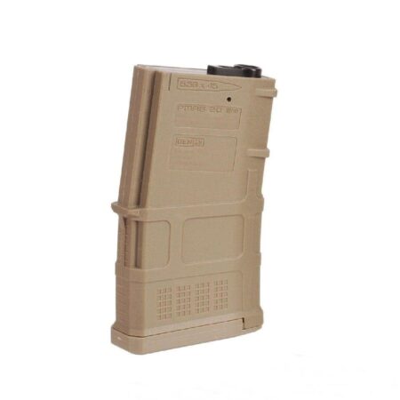 DMAG 20/70BB Kapasite Ayarlı EMM Tan Kısa AEG Airsoft Tüfek Şarjörü