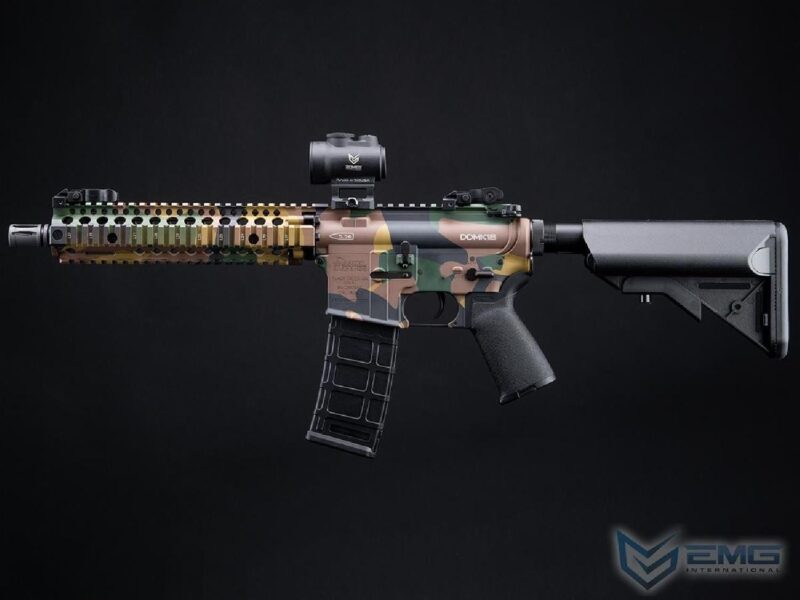 EMG CYMA Daniel Defense Lisanslı DDMK18 Platinum QBS Woodland AEG Airsoft Tüfek - Görsel 4