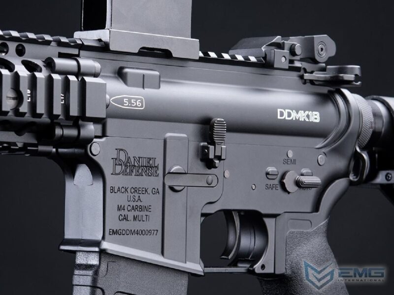 EMG Daniel Defense Lisanslı DDM4 Platinum QBS Siyah AEG Airsoft Tüfek - Görsel 2