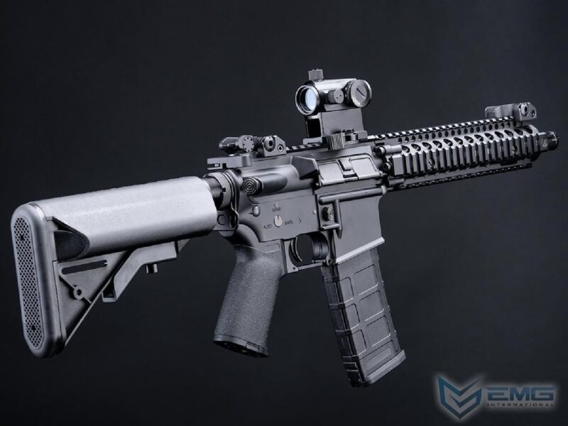 EMG Daniel Defense Lisanslı DDM4 Platinum QBS Siyah AEG Airsoft Tüfek - Görsel 3