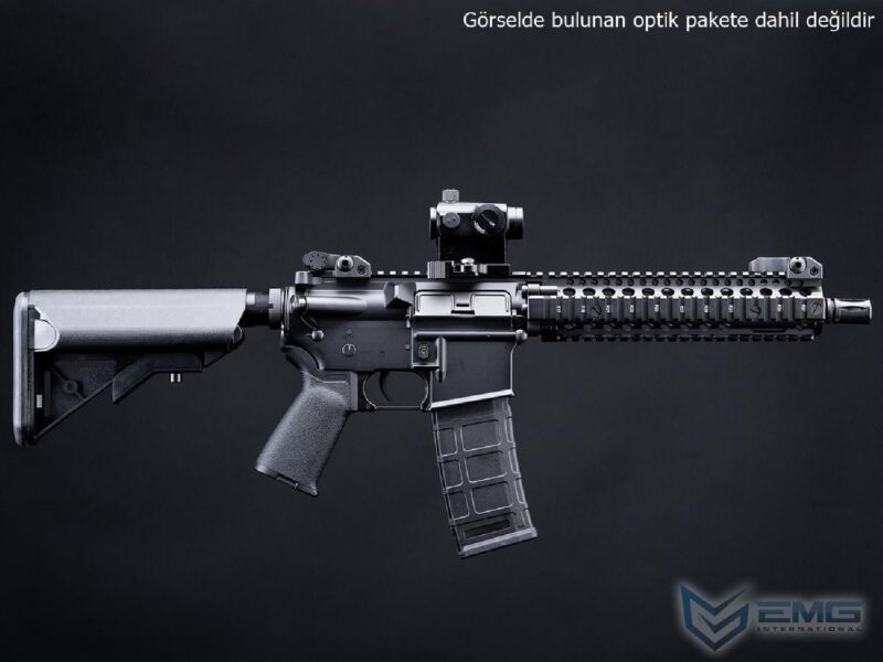 EMG Daniel Defense Lisanslı DDM4 Platinum QBS Siyah AEG Airsoft Tüfek - Görsel 4