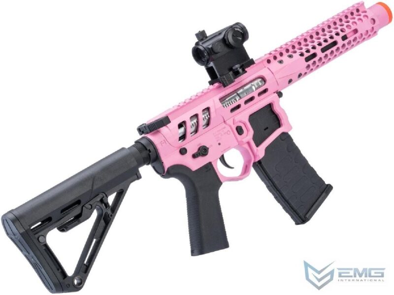 EMG F-1 Firearms PDW AR15 3G Style2 RS3 Hot Pin AEG Airsoft Tüfek - Görsel 2