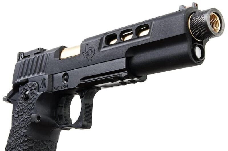 EMG STI DVC 3-GUN 2011 Hi-Capa 5.1 GBB Airsoft Tabanca - Görsel 5