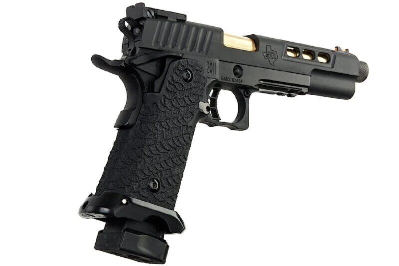 EMG STI DVC 3-GUN 2011 Hi-Capa 5.1 GBB Airsoft Tabanca - Görsel 8