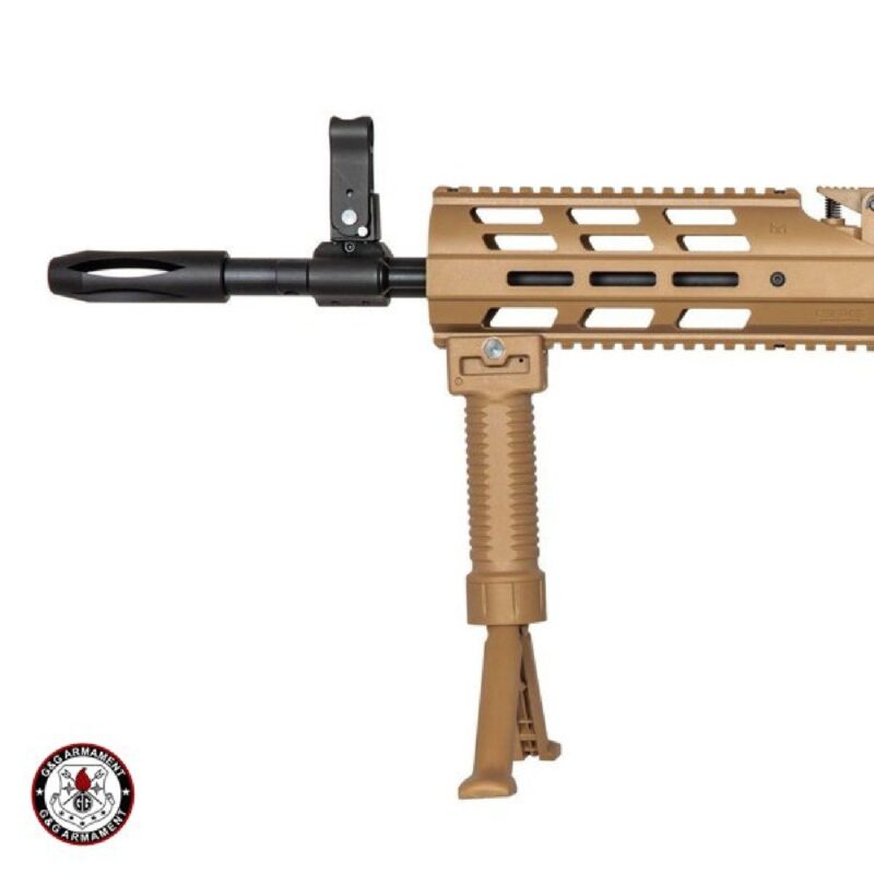 G&G CM16 LMG Combat Machine Tan AEG Airsoft Tüfek - Görsel 2