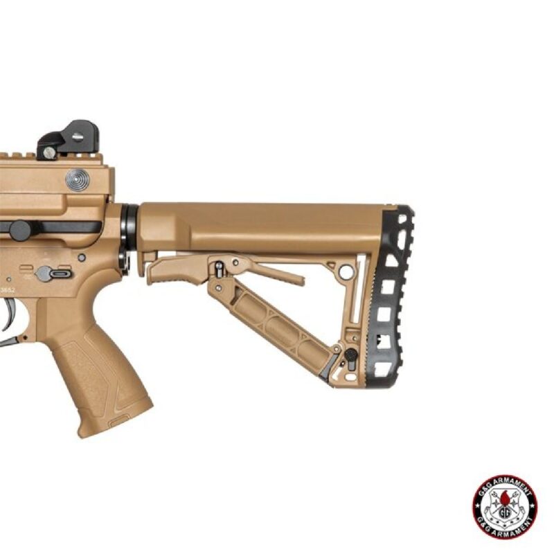G&G CM16 LMG Combat Machine Tan AEG Airsoft Tüfek - Görsel 5