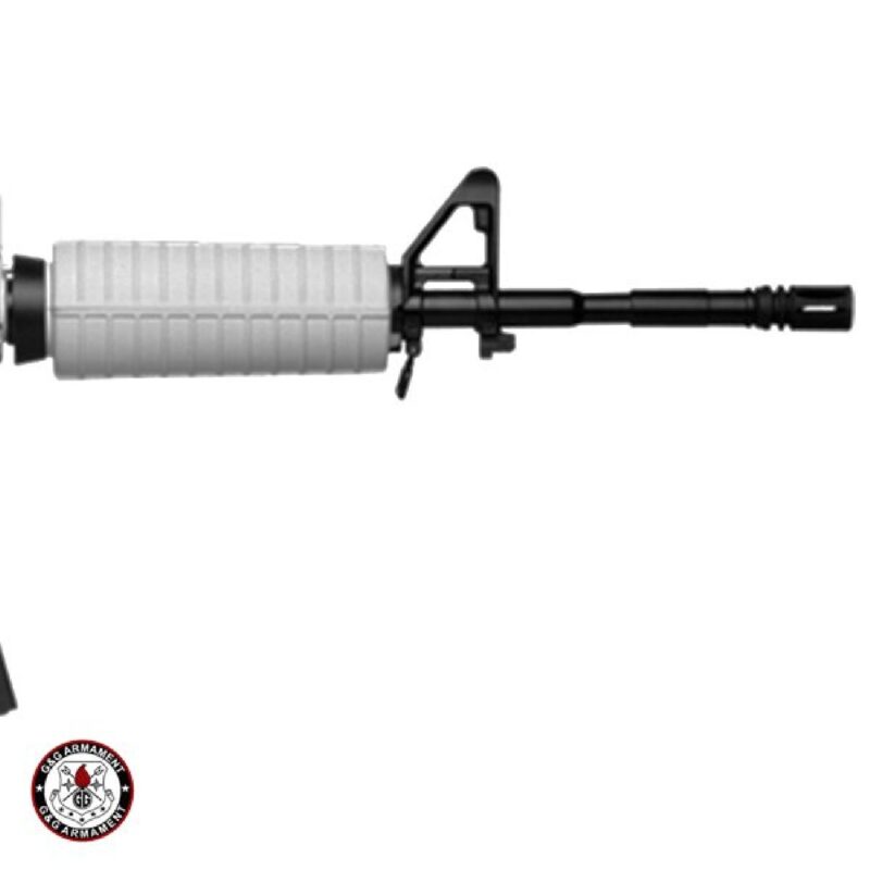 G&G CM16 M4 Carbine Snow White AEG Airsoft Tüfek - Görsel 2