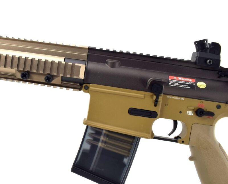 Golden Eagle HK417 Full Metal Mosfet Ceracote Tan AEG Airsoft Tüfek - Görsel 4