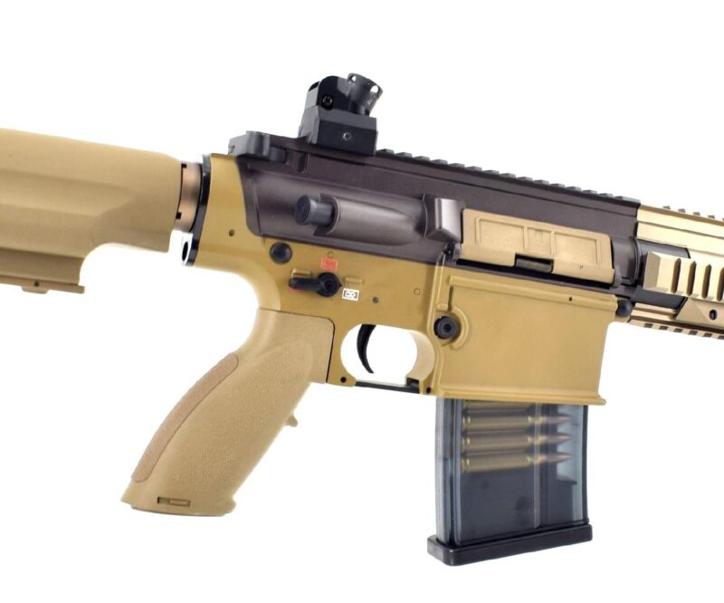 Golden Eagle HK417 Full Metal Mosfet Ceracote Tan AEG Airsoft Tüfek - Görsel 5