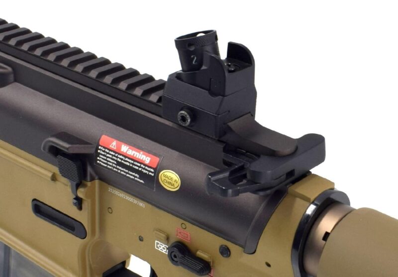 Golden Eagle HK417 Full Metal Mosfet Ceracote Tan AEG Airsoft Tüfek - Görsel 6