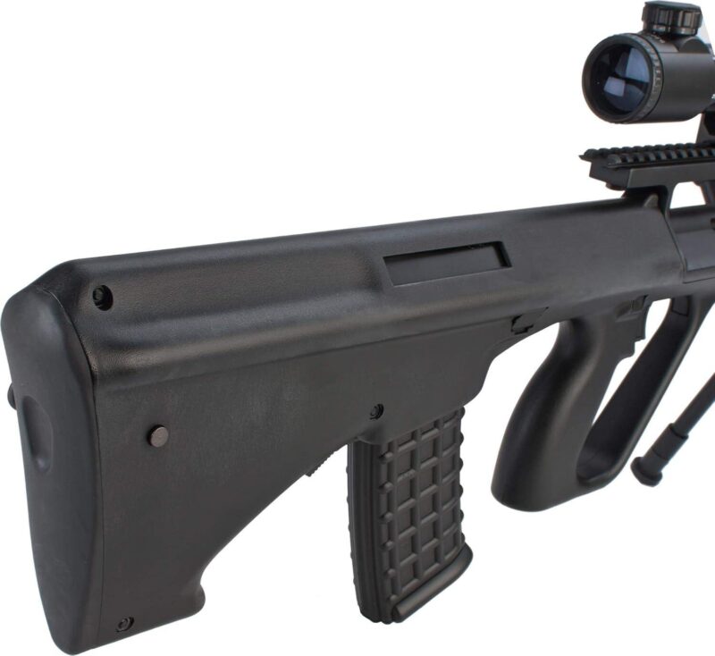 JG AUG AU-5G Anti-Tank Custom Dürbün & Bipod Ayak Setli AEG Airsoft Tüfek - Görsel 3