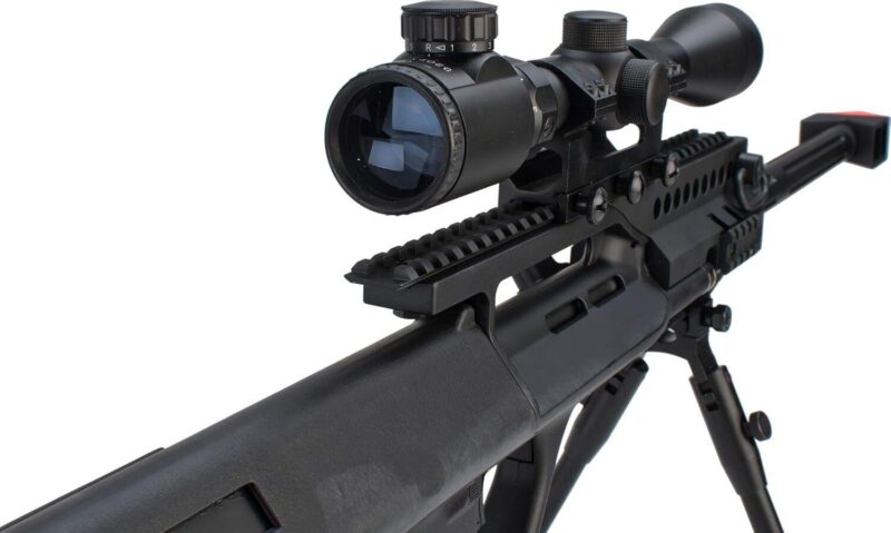 JG AUG AU-5G Anti-Tank Custom Dürbün & Bipod Ayak Setli AEG Airsoft Tüfek - Görsel 4
