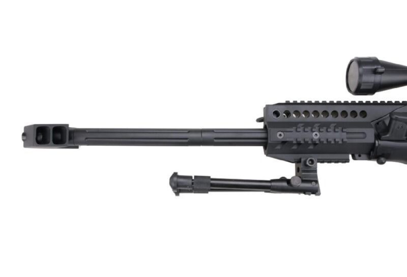 JG AUG AU-5G Anti-Tank Custom Dürbün & Bipod Ayak Setli AEG Airsoft Tüfek - Görsel 6
