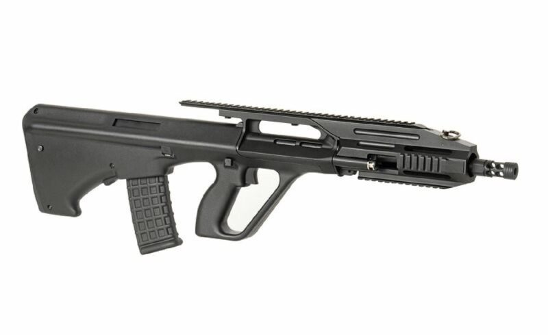 JG Custom Series AUG RAS Full Size Siyah AEG Airsoft Tüfek - Görsel 6
