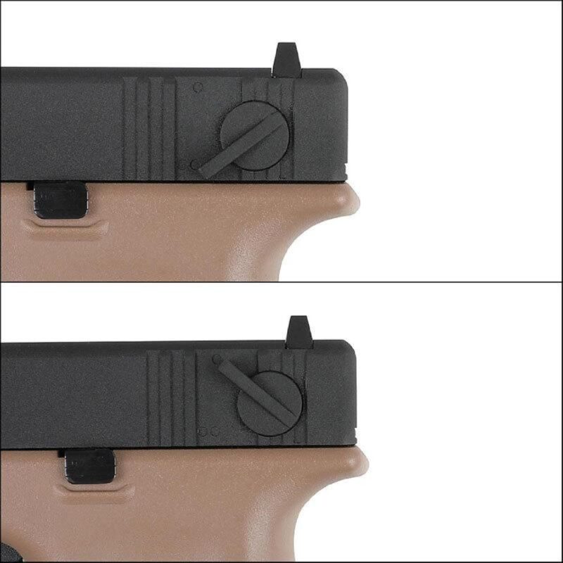 KJW Glock 18 Metal Slide Tan GBB Airsoft Tabanca - Görsel 2