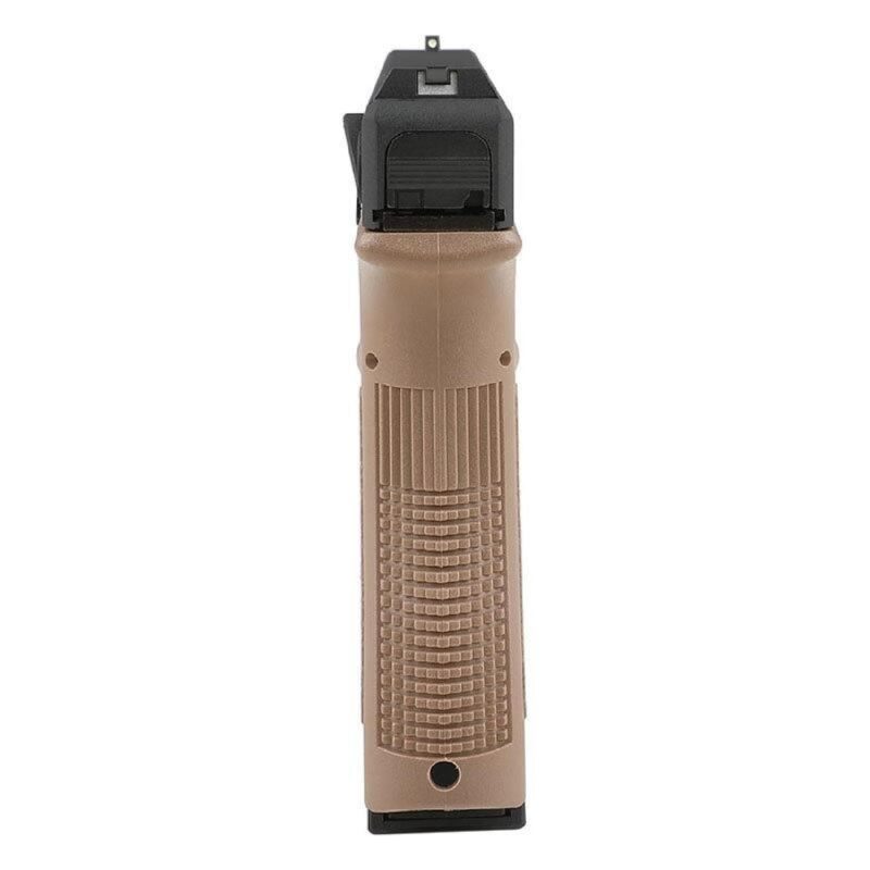 KJW Glock 18 Metal Slide Tan GBB Airsoft Tabanca - Görsel 4