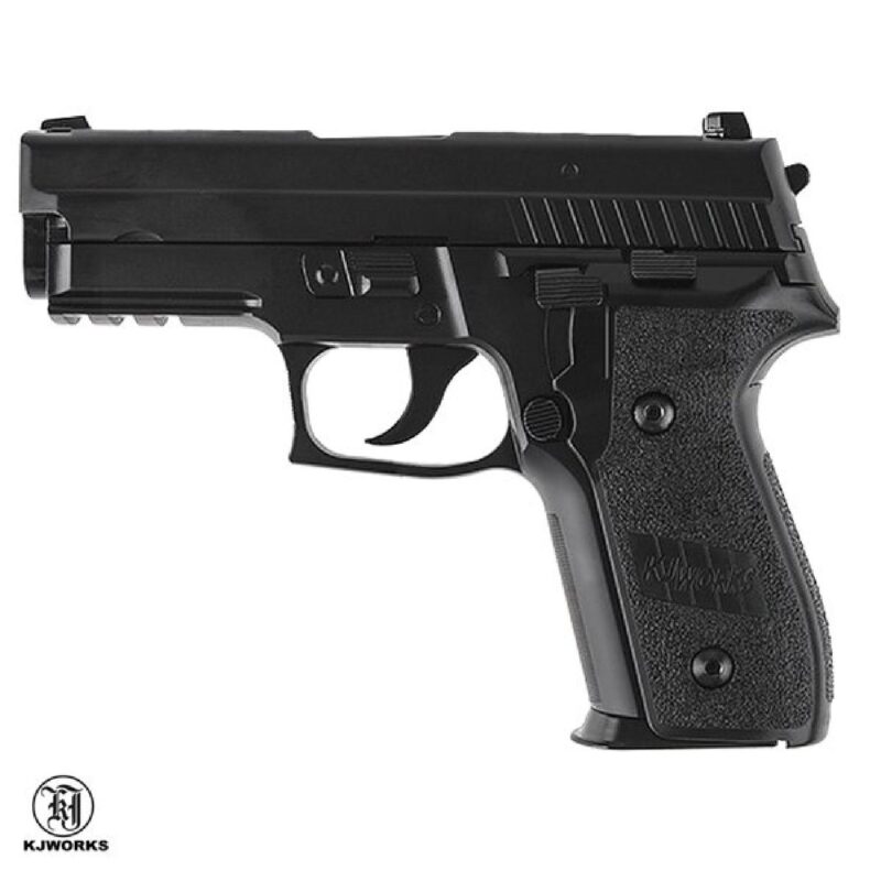 KJW KP-02 Sig Sauer P229 Full Metal Siyah GBB Airsoft Tabanca - Görsel 4