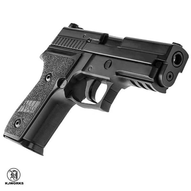KJW KP-02 Sig Sauer P229 Full Metal Siyah GBB Airsoft Tabanca - Görsel 5