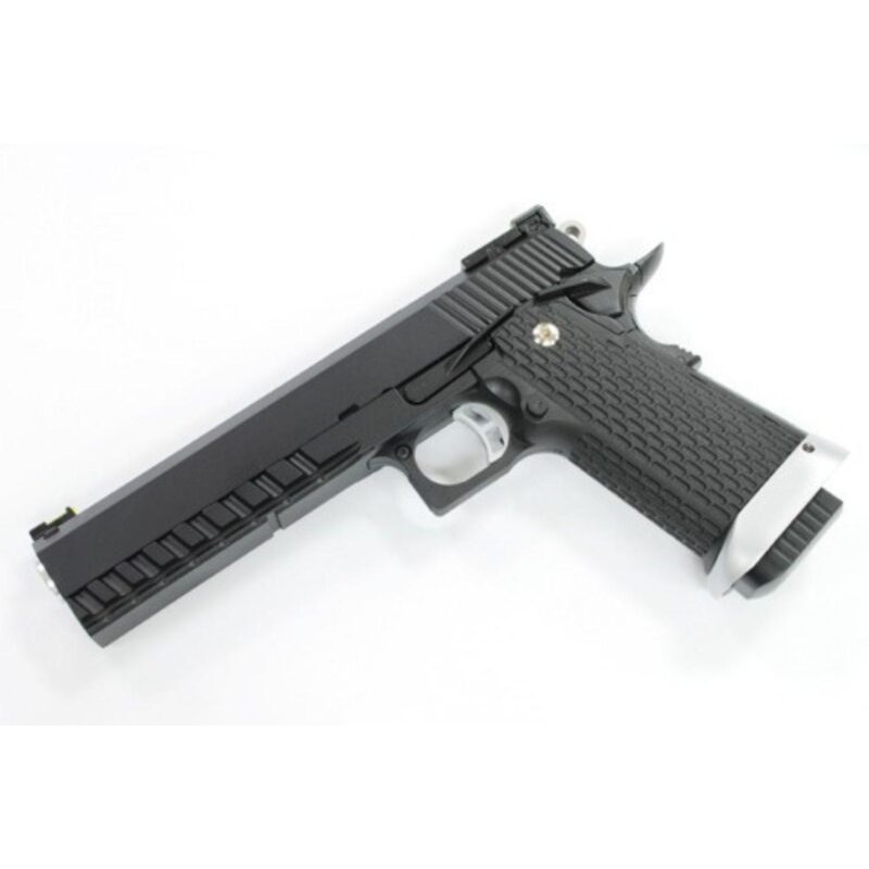 KJW KP-06 Hi-Capa Full Metal Siyah GBB Airsoft Tabanca - Görsel 2