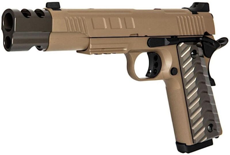 KJW KP-16 Modern COLT 1911 Tan GBB Airsoft Tabanca - Görsel 3