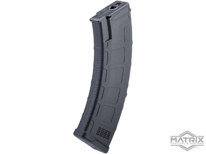 Matrix AK Serisi 200BB Polimer Siyah Mid-Cap AEG Airsoft Tüfek Şarjörü