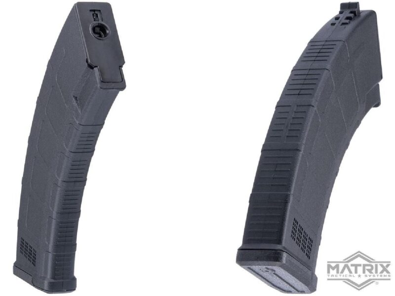 Matrix AK Serisi 200BB Polimer Siyah Mid-Cap AEG Airsoft Tüfek Şarjörü - Görsel 2