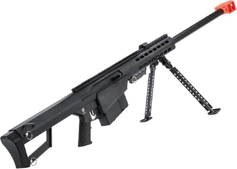 Matrix Barrett Lisanslı M82A1 Bolt Action Sniper Siyah Spring Airsoft Tüfek - Görsel 2