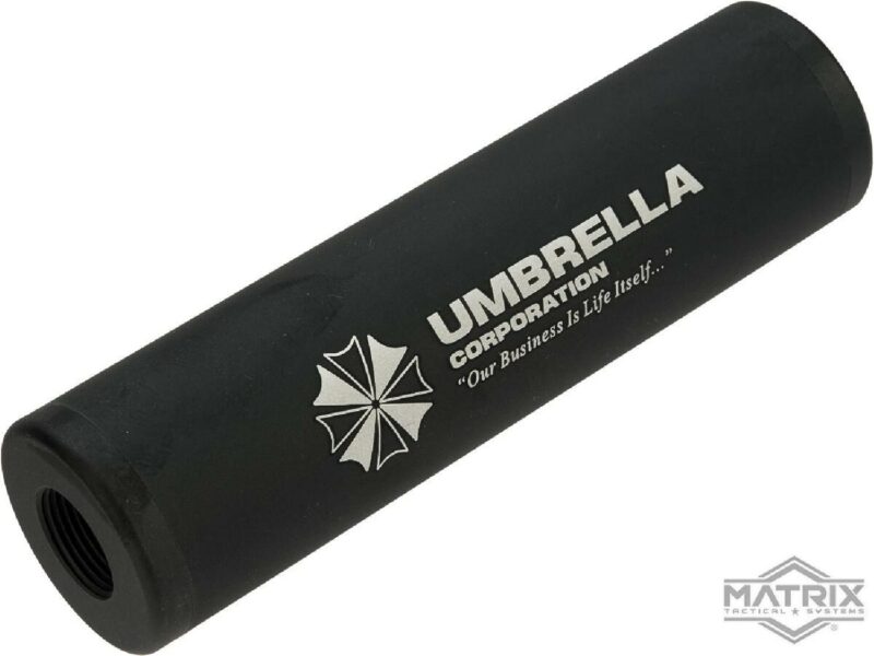 Matrix Umbrella Corporation Kısa 110mm Airsoft Tüfek Sahte Susturucu