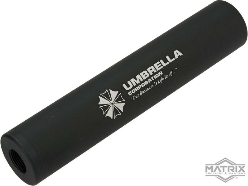 Matrix Umbrella Corporation Uzun 150mm Airsoft Tüfek Sahte Susturucu