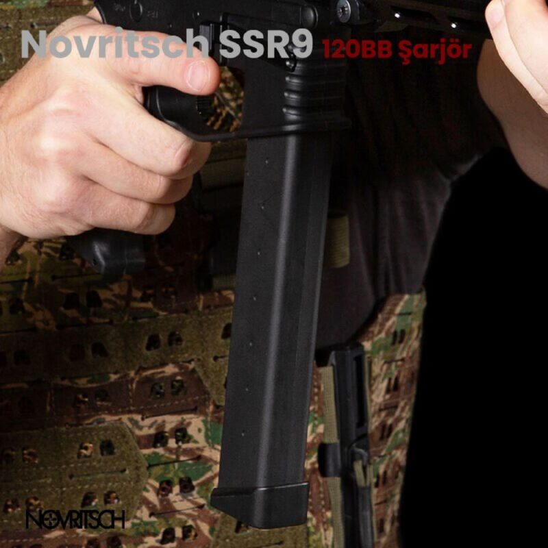 Novritsch SSR9 120BB Midcap AEG Airsoft Tüfek Şarjörü - Görsel 5