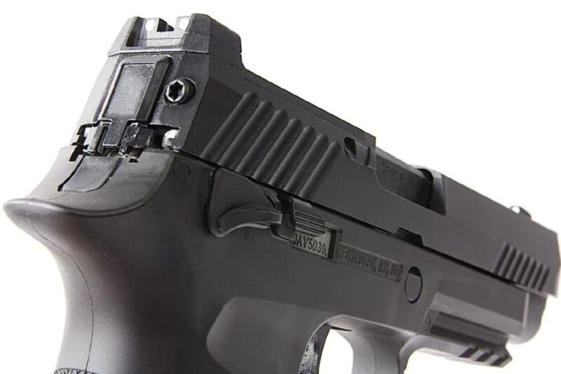 SIG SAUER ProForce P320 M17 Siyah GBB Airsoft Tabanca - Görsel 3