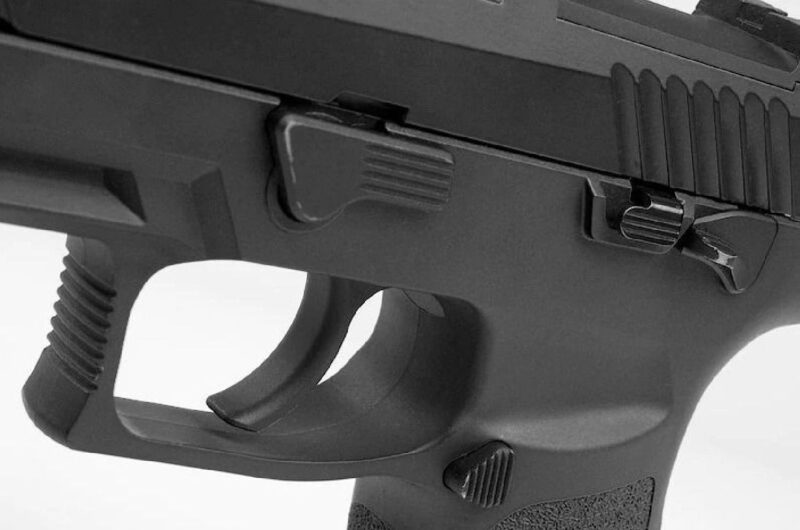 SIG SAUER ProForce P320 M17 Siyah GBB Airsoft Tabanca - Görsel 4