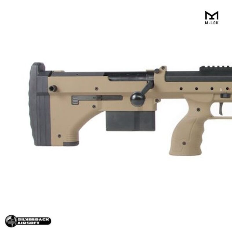 Silverback Desert Tech Lisanslı SRS A2/M2 22" Namlu Tan Sniper Spring Airsoft Tüfek - Görsel 4