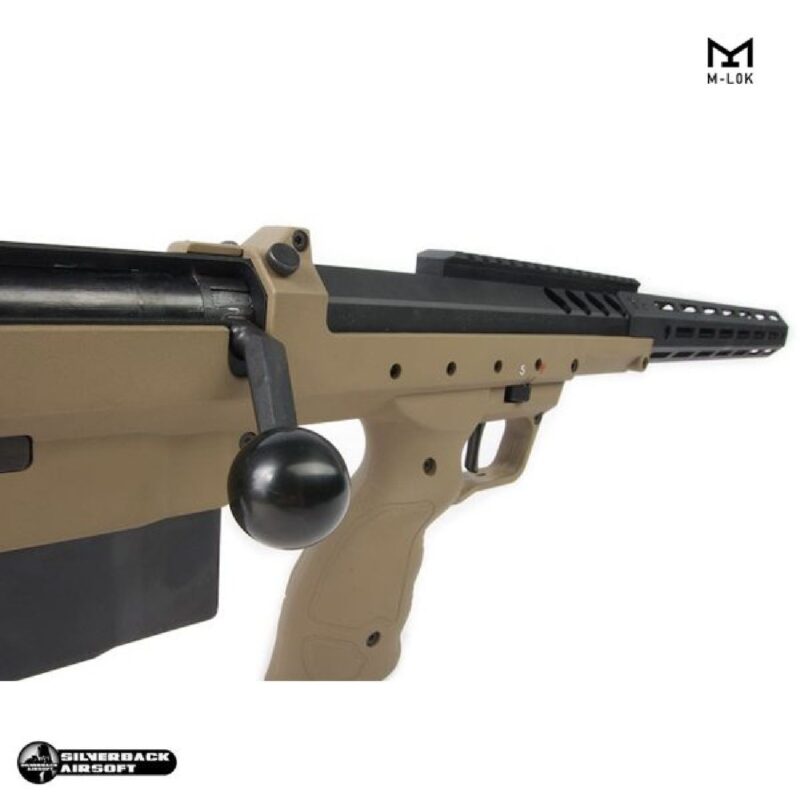 Silverback Desert Tech Lisanslı SRS A2/M2 22" Namlu Tan Sniper Spring Airsoft Tüfek - Görsel 6