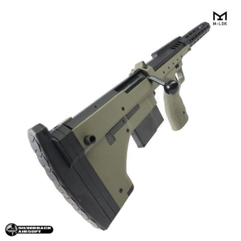 Silverback Desert Tech Lisanslı SRS A2/M2 22" Namlu Yeşil Sniper Spring Airsoft Tüfek - Görsel 5