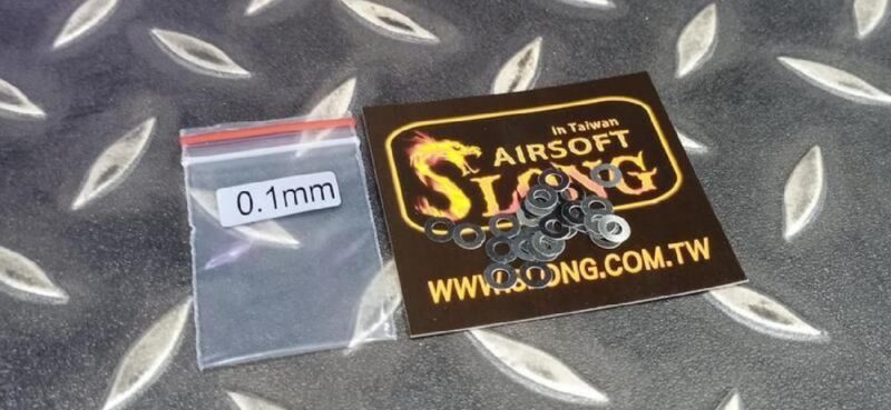SLONG Airsoft Metal Gear Spacer (30 adet) 0.1mm - Görsel 4