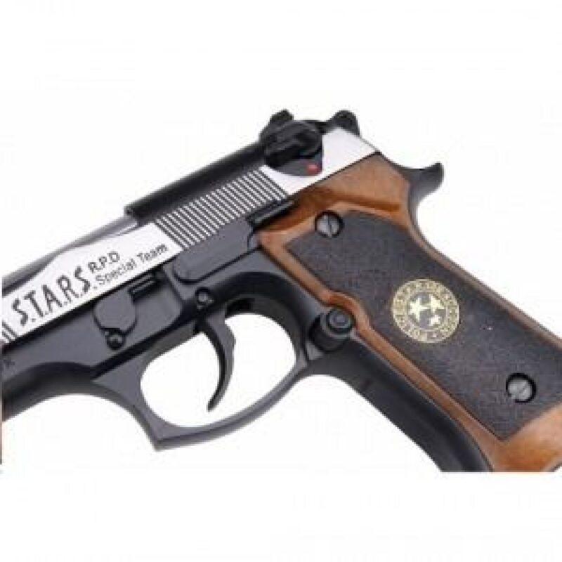 WE Samurai Edge M9 Silver & Black GBB Airsoft Tabanca - Görsel 2