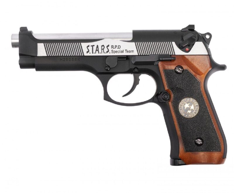 WE Samurai Edge M9 Silver & Black GBB Airsoft Tabanca - Görsel 3