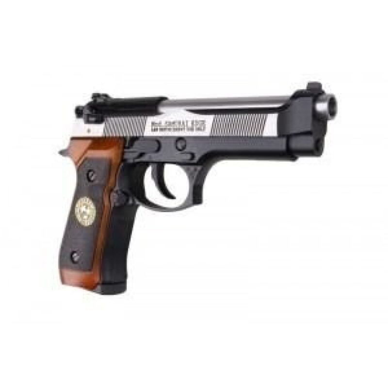 WE Samurai Edge M9 Silver & Black GBB Airsoft Tabanca - Görsel 4